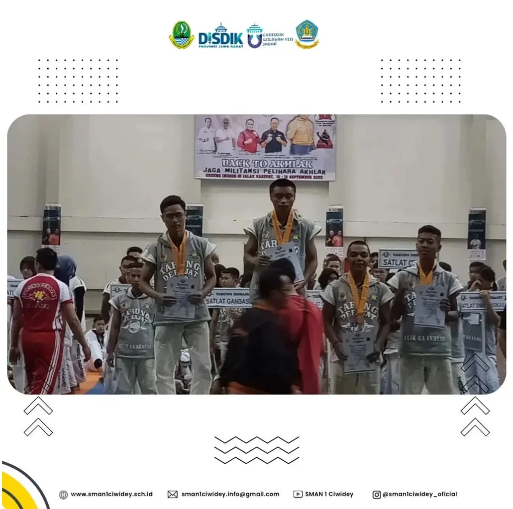 Tarung Derajat :5 Emas 1 Perak untuk SMAN 1 Ciwidey